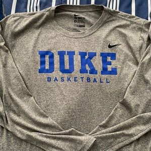Nike. Duke basketball long sleeve size xl.